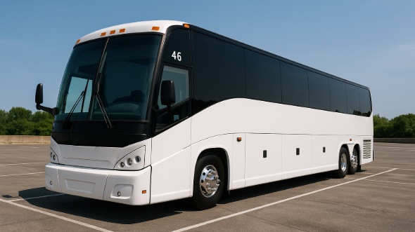 Exterior of Rhode Island Party Bus Company's 40 Passenger Party Bus in Rhode Island
