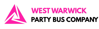 west warwick party bus company logo